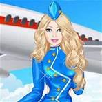 Barbie Air Hostess Style Vista a Barbie Aeromoça