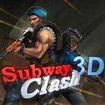 Subway Clash 3D Atire em soldados na estação de metrô