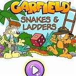 Garfield: Snakes and Ladders Serpentes e Escadas com Garfield