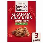 Bowl & Basket Low Fat Cinnamon Graham Crackers, 3 count, 14.4 oz