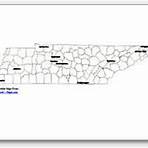 printable Tennessee major cities map labeled