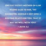 Ruth 3:1 - Naomi Instructs Ruth