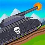 Tanks 2D: Tank Wars Uma batalha de tanques em 2D