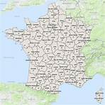 Carte des départements - France - Mappy