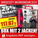 25%-Rabatt auf Mascot-Workwear-Box mit 2 Jacken - GEORG.de