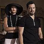 Luis Gerardo Méndez and Gemma Arterton in Murder Mystery (2019)