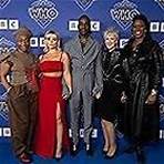 Anita Dobson, Angela Wynter, Michelle Greenidge, Ncuti Gatwa, and Millie Gibson at an event for Doctor Who (2005)