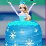 How To Make A Frozen Princess Cake A bolo das princesas do Frozen