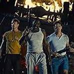 Idris Elba, John Cena, and Joel Kinnaman in The Suicide Squad (2021)
