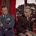 Marlon Brando and Kent Smith in Sayonara (1957)