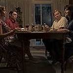Patrick Fugit, Elizabeth Olsen, Jesse Plemons, and Lily Rabe in Love & Death (2023)