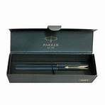 Parker Frontier Matte Black Gold Trim Fountain Pen