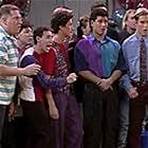 Mark-Paul Gosselaar, Dustin Diamond, Troy Fromin, and Mario Lopez in Saved by the Bell (1989)