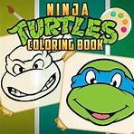 Ninja Turtles Coloring Book Pinte imagens das Tartarugas Ninja
