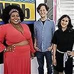 Paul Rust, Dulcé Sloan, and Aparna Nancherla at an event for The Great North (2021)