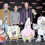 Clancy Brown, Bill Fagerbakke, Tom Kenny, and Carolyn Lawrence at an event for SpongeBob SquarePants (1999)