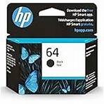 HP 64 Black Ink Cartridge | Works with HP ENVY Inspire 7950e; ENVY Photo 6200, 7100, 7800; Tango Series | Eligible for Instant Ink | N9J90AN 27 offers from