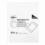Excel 11-Hole Sheet Protectors Copy Safe 1160-A4 0.06mm 100's