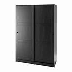 RAKKESTAD - 滑門衣櫃, 黑棕色 | IKEA 線上購物