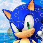 Sonic Jigsaw Puzzle Collection 12 quebra-cabeças com o Sonic