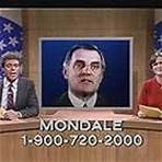 Mary Gross, Walter Mondale, and Joe Piscopo in Saturday Night Live (1975)