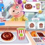 Unicorns Donuteria Sirva donuts na lanchonete