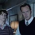 Frances O'Connor and Patrick Wilson in The Conjuring 2 (2016)