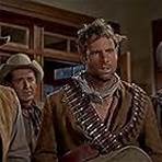 Bruce Dern, Don Collier, Chuck Roberson, and Sheb Wooley in The War Wagon (1967)
