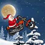 Winter Moto Dirija a moto do Papai Noel
