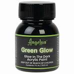 Angelus Glow in the Dark Paint, Green Glow, 1 oz.