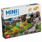 Mini Puzzle 1000 peças Casa à Beira-mar