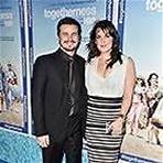 Melanie Lynskey and Jason Ritter at an event for Togetherness (2015)