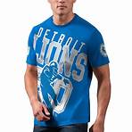 Men's Detroit Lions Barry Sanders Starter Blue Special Teams T-Shirt