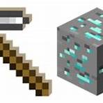 Minecraft Iron Pickaxe and Diamond Ore Cursor