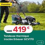 Tondeuse thermique tractée Erbauer GCV170