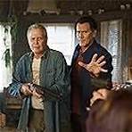 Lee Majors and Bruce Campbell in Ash vs Evil Dead (2015)