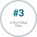 #3 in Best College Values