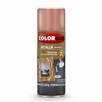 Spray Colorgin Metallik 350ml Rose Gold 56 Interior