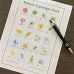 Printable Nature Scavenger Hunt Worksheet