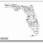 printable Florida county map labeled