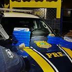 Grupo de Patrulhamento Tático da PRF prende passageiro que levava tabletes de maconha na bagagem