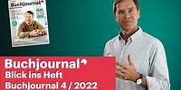 Blick ins Heft: Buchjournal 4/2022