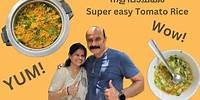 നള പാചകം | Super Easy Tomato Rice | Rajesh Hebbar Official