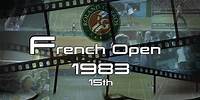 FRENCH OPEN 1983 Women’s Final - The Road to 18 Grand Slam Titles by Chris Evert