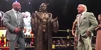 The moment I was presented my statue at WrestleMania!