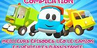 Compilation pour enfants – Meilleurs épisodes – Léo le camion et véhicules d’assistance