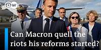 Macron flies to New Caledonia and says he will delay reforms that sparked riots | DW News