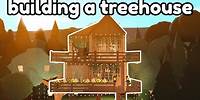 building a TREEHOUSE in bloxburg