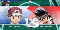 Pokemon X and Y WiFi Battle: Red Origin Vs Red Manga