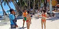 This is BORACAY White Beach on June 22 2024 High Tide Exploring From Station 3 to Sinagpa point
